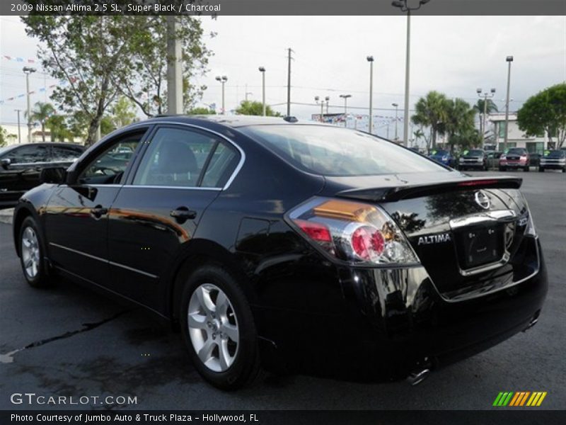 Super Black / Charcoal 2009 Nissan Altima 2.5 SL