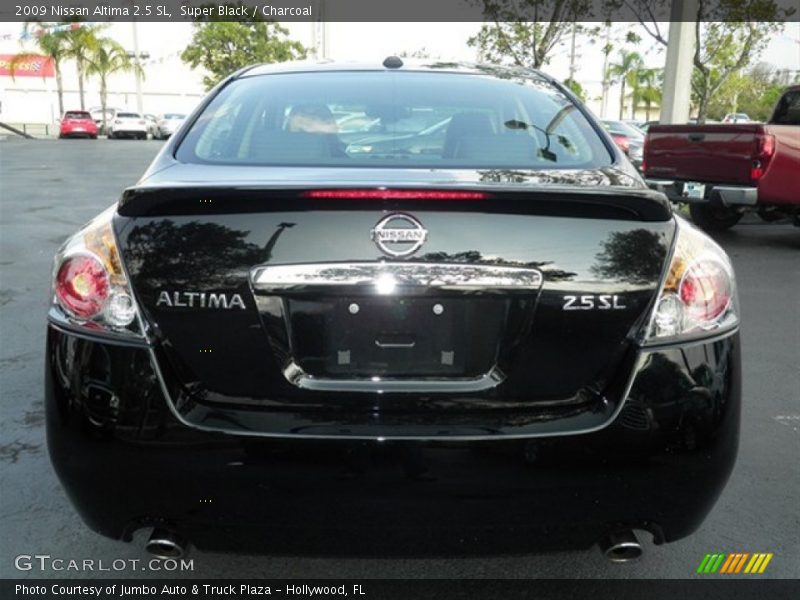 Super Black / Charcoal 2009 Nissan Altima 2.5 SL