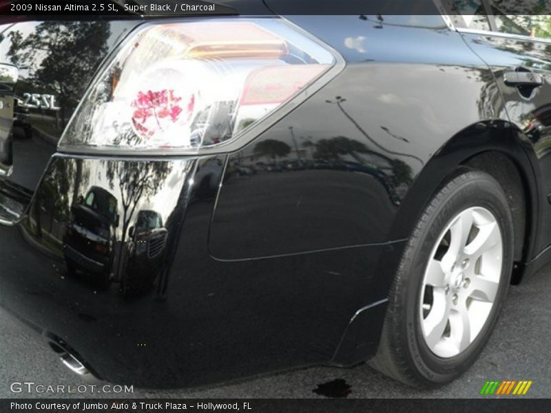 Super Black / Charcoal 2009 Nissan Altima 2.5 SL