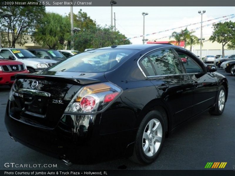 Super Black / Charcoal 2009 Nissan Altima 2.5 SL