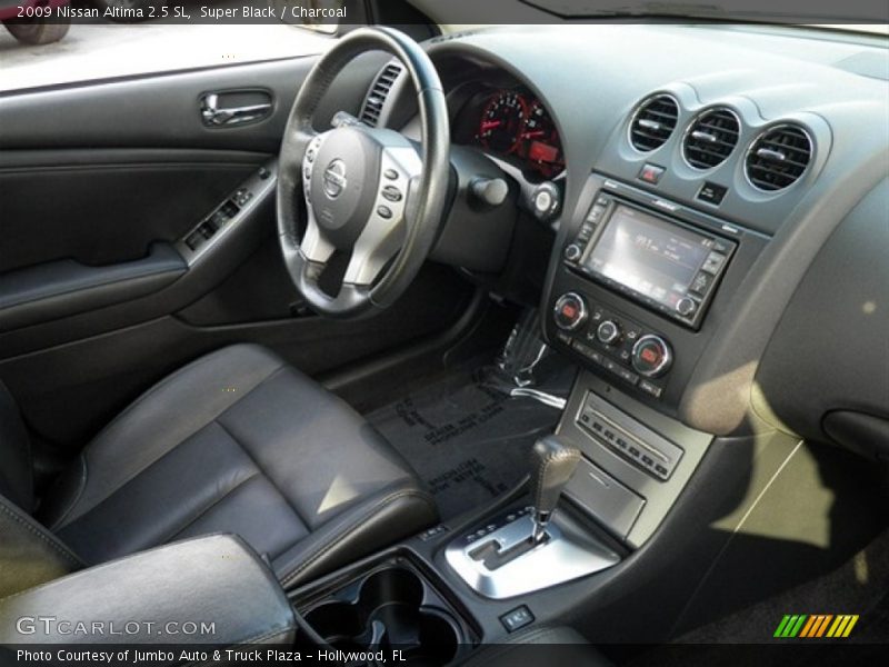 Super Black / Charcoal 2009 Nissan Altima 2.5 SL
