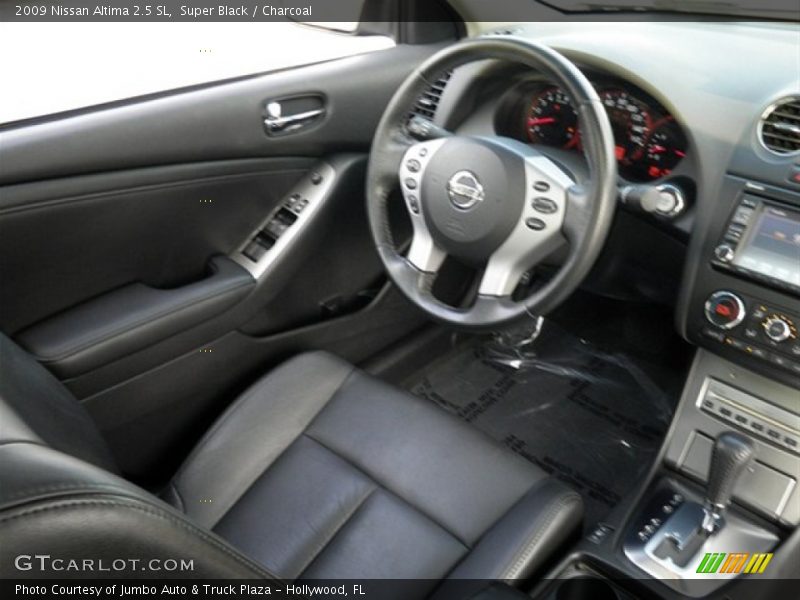 Super Black / Charcoal 2009 Nissan Altima 2.5 SL