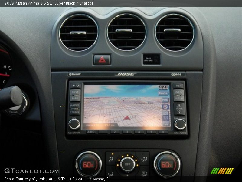 Super Black / Charcoal 2009 Nissan Altima 2.5 SL