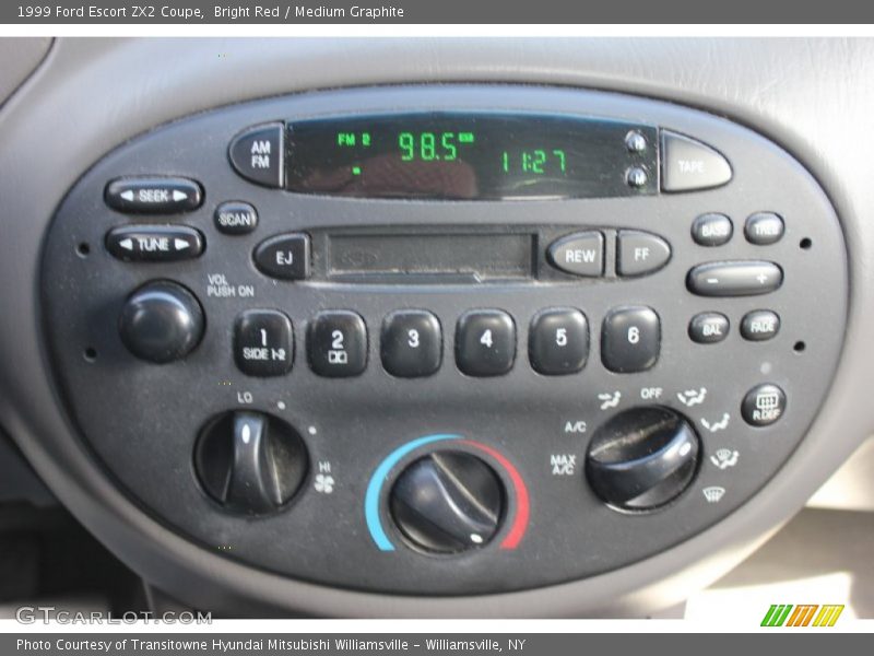 Bright Red / Medium Graphite 1999 Ford Escort ZX2 Coupe