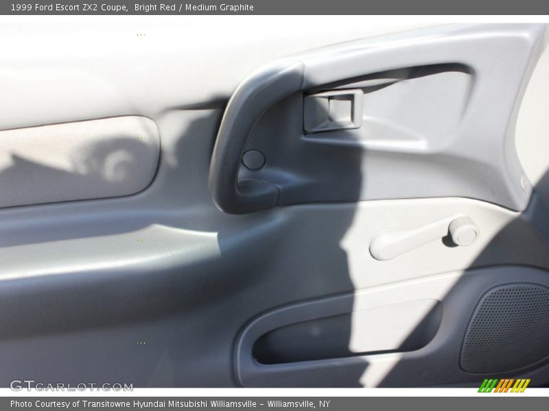 Bright Red / Medium Graphite 1999 Ford Escort ZX2 Coupe