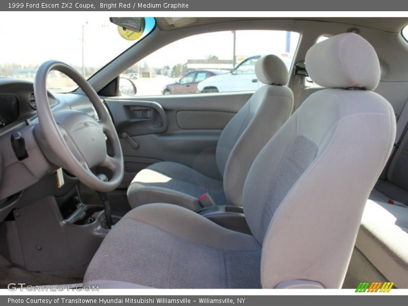 Bright Red / Medium Graphite 1999 Ford Escort ZX2 Coupe