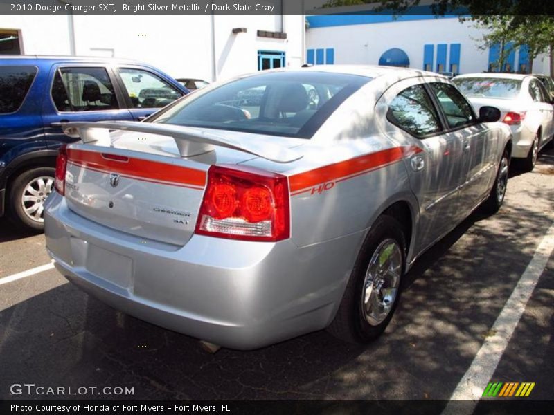 Bright Silver Metallic / Dark Slate Gray 2010 Dodge Charger SXT