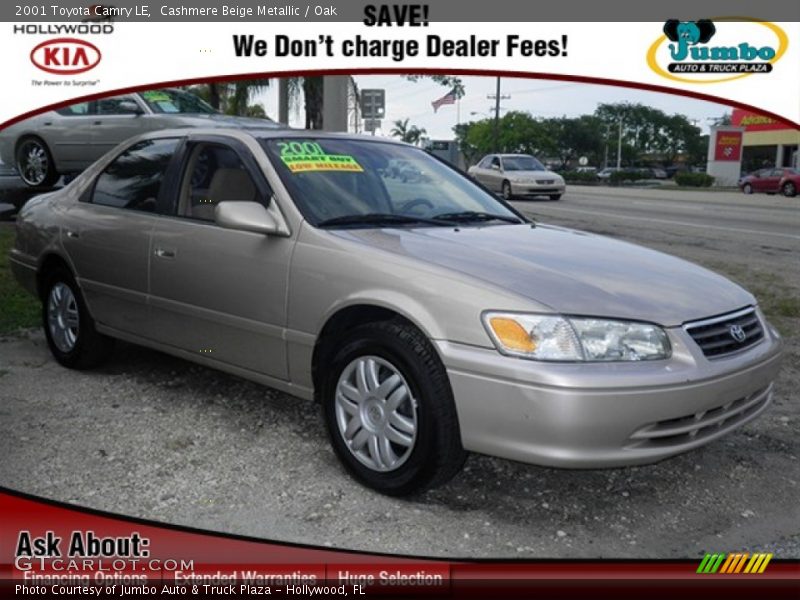 Cashmere Beige Metallic / Oak 2001 Toyota Camry LE