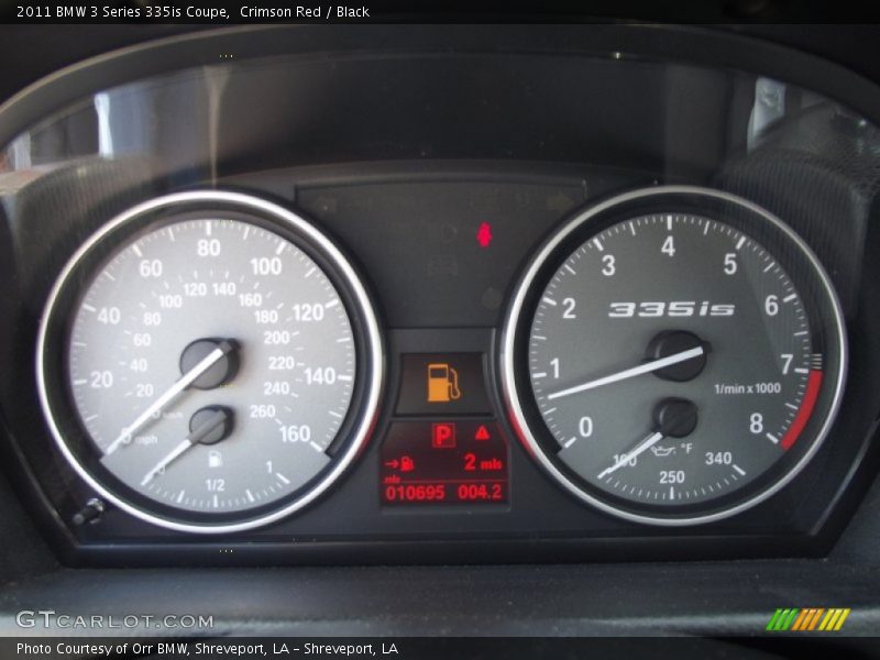 Crimson Red / Black 2011 BMW 3 Series 335is Coupe