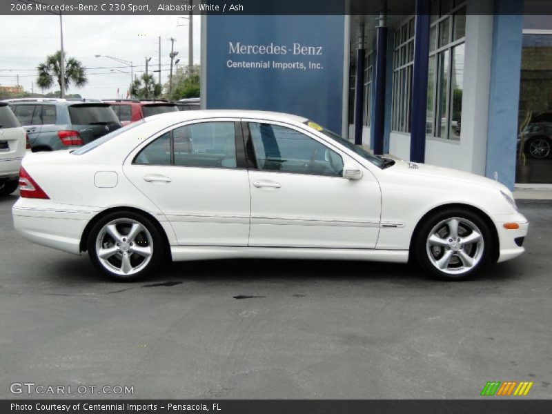 Alabaster White / Ash 2006 Mercedes-Benz C 230 Sport