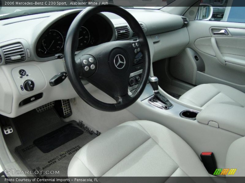 Alabaster White / Ash 2006 Mercedes-Benz C 230 Sport