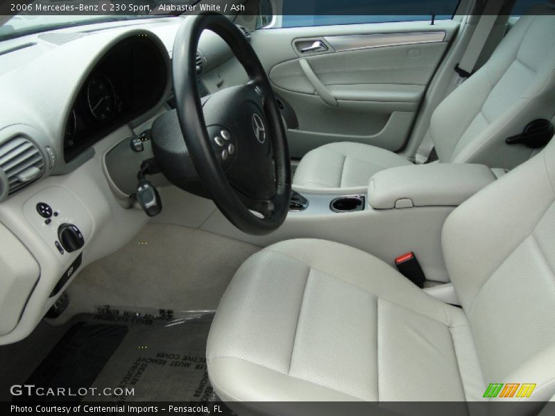 Alabaster White / Ash 2006 Mercedes-Benz C 230 Sport