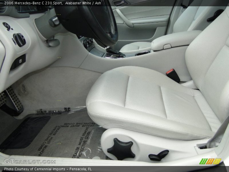 Alabaster White / Ash 2006 Mercedes-Benz C 230 Sport