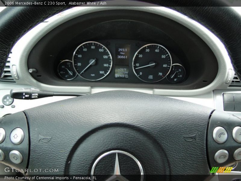 Alabaster White / Ash 2006 Mercedes-Benz C 230 Sport