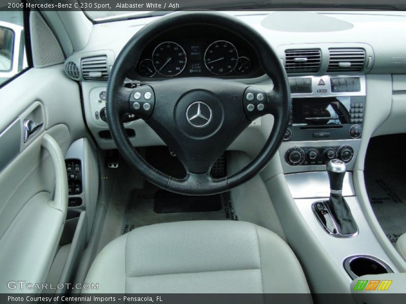 Alabaster White / Ash 2006 Mercedes-Benz C 230 Sport