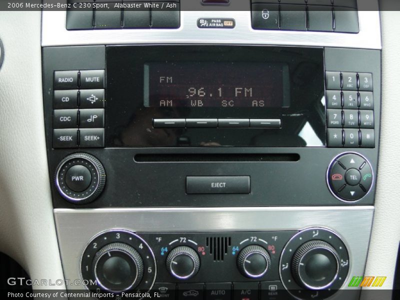 Alabaster White / Ash 2006 Mercedes-Benz C 230 Sport