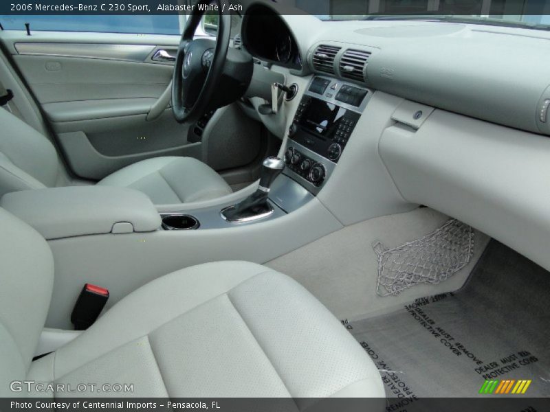 Alabaster White / Ash 2006 Mercedes-Benz C 230 Sport