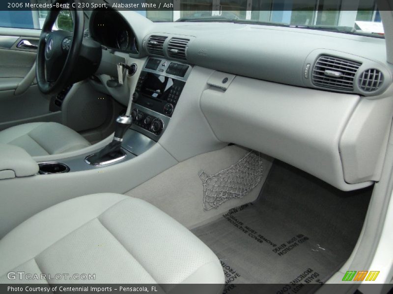 Alabaster White / Ash 2006 Mercedes-Benz C 230 Sport