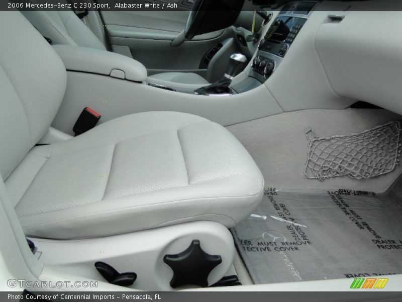 Alabaster White / Ash 2006 Mercedes-Benz C 230 Sport