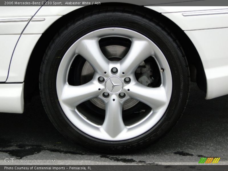 Alabaster White / Ash 2006 Mercedes-Benz C 230 Sport