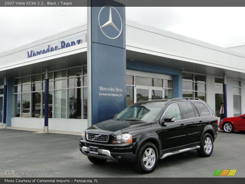 Black / Taupe 2007 Volvo XC90 3.2