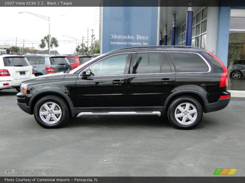 Black / Taupe 2007 Volvo XC90 3.2
