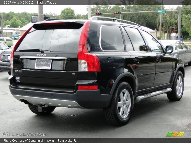 Black / Taupe 2007 Volvo XC90 3.2