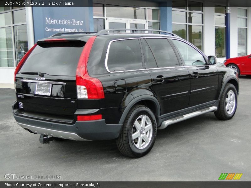 Black / Taupe 2007 Volvo XC90 3.2