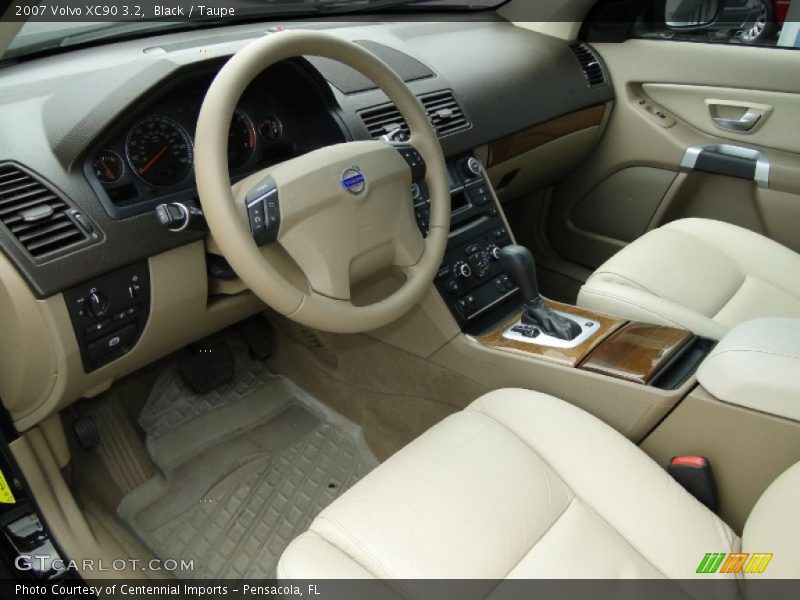 Black / Taupe 2007 Volvo XC90 3.2