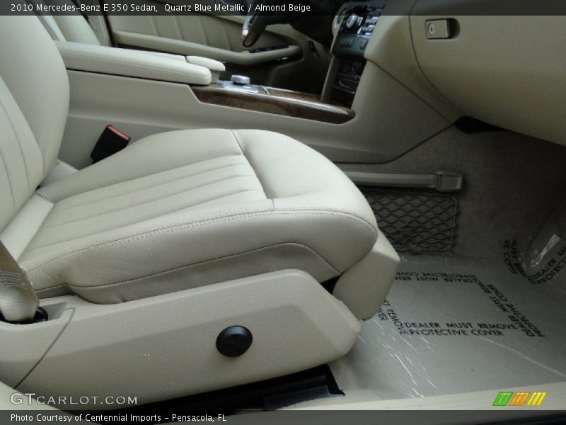 Quartz Blue Metallic / Almond Beige 2010 Mercedes-Benz E 350 Sedan