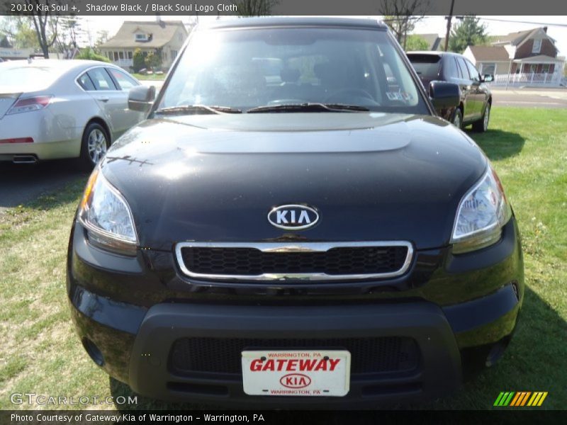 Shadow Black / Black Soul Logo Cloth 2010 Kia Soul +