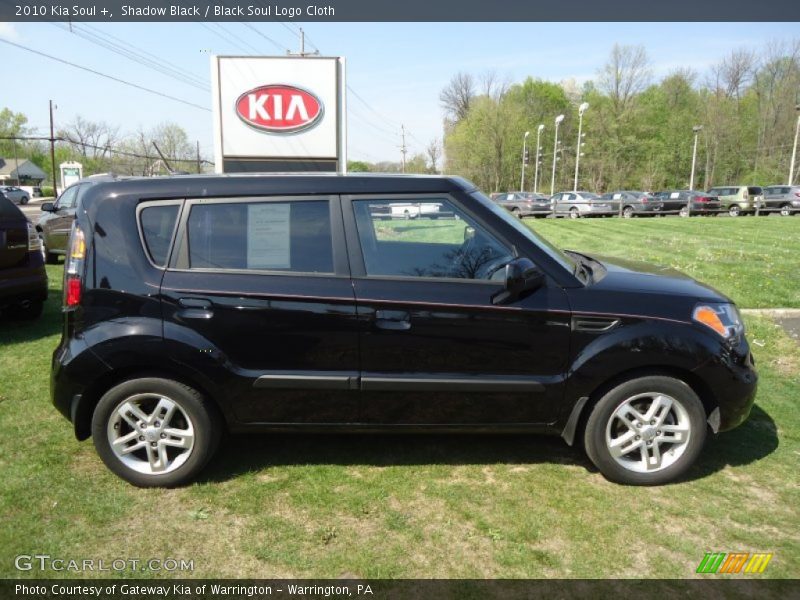 Shadow Black / Black Soul Logo Cloth 2010 Kia Soul +