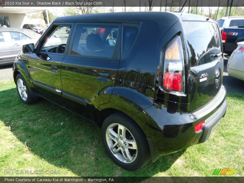 Shadow Black / Black Soul Logo Cloth 2010 Kia Soul +