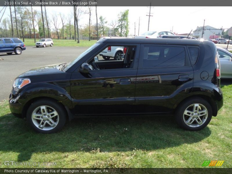 Shadow Black / Black Soul Logo Cloth 2010 Kia Soul +