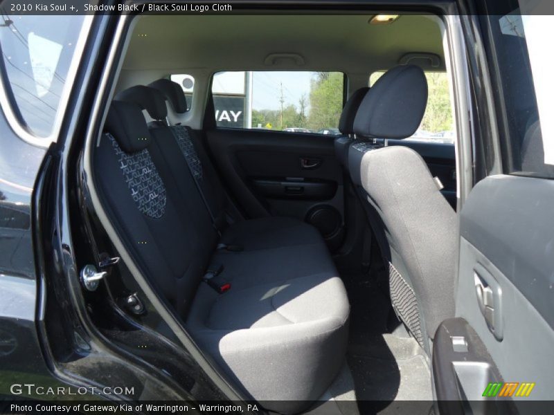 Shadow Black / Black Soul Logo Cloth 2010 Kia Soul +