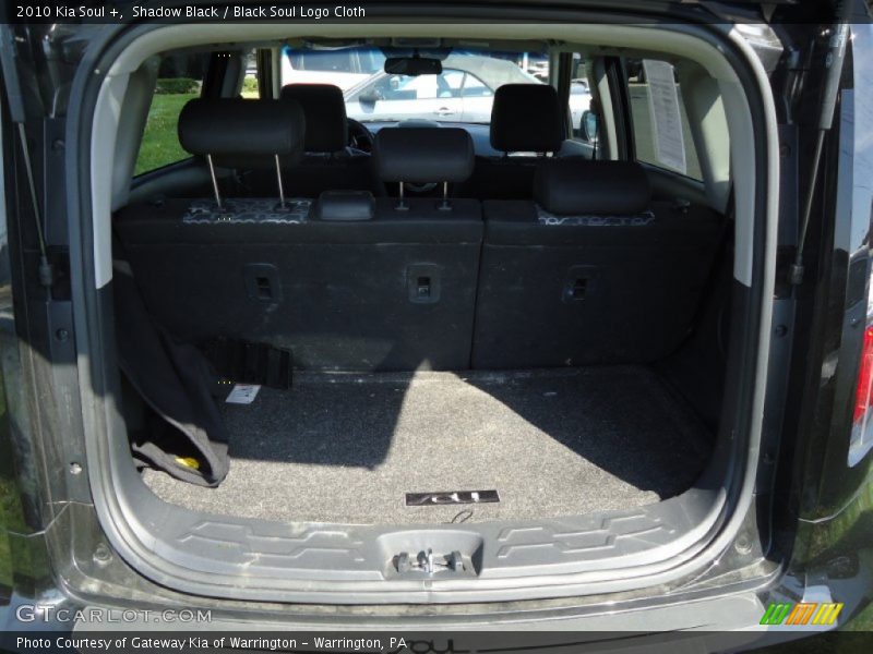 Shadow Black / Black Soul Logo Cloth 2010 Kia Soul +
