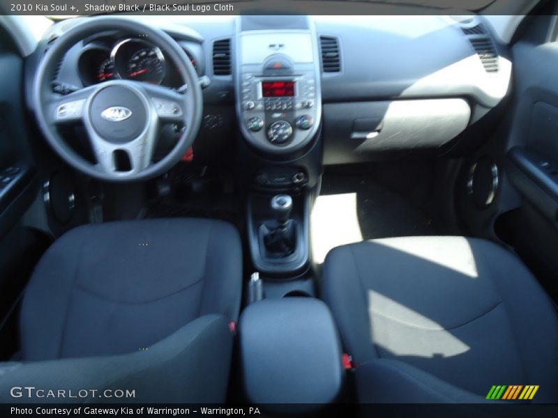 Shadow Black / Black Soul Logo Cloth 2010 Kia Soul +