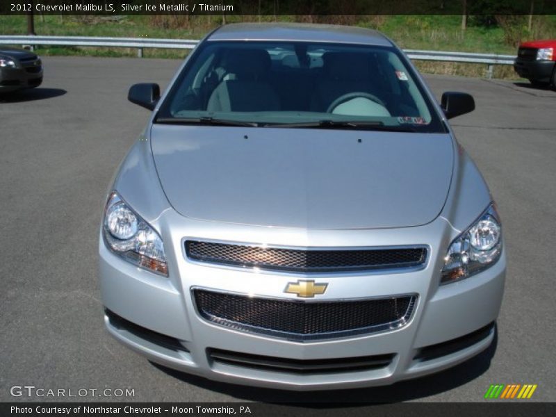 Silver Ice Metallic / Titanium 2012 Chevrolet Malibu LS