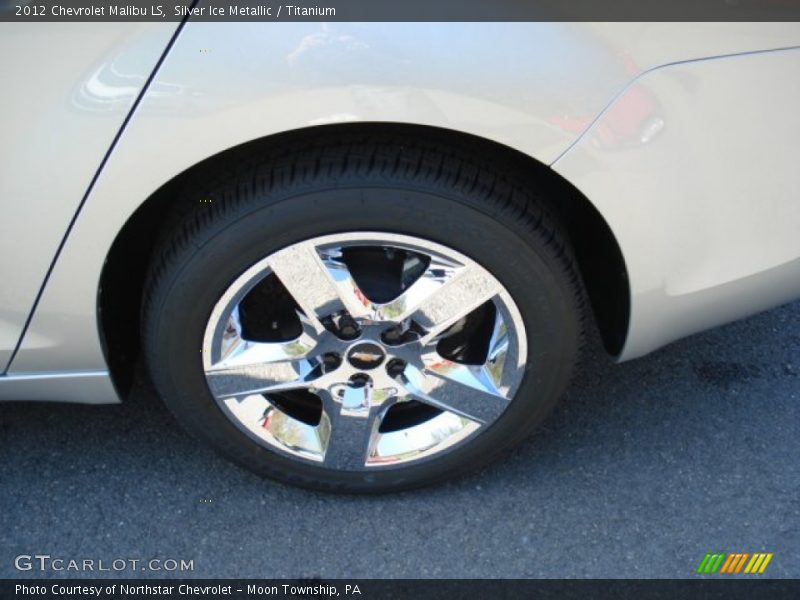 Silver Ice Metallic / Titanium 2012 Chevrolet Malibu LS