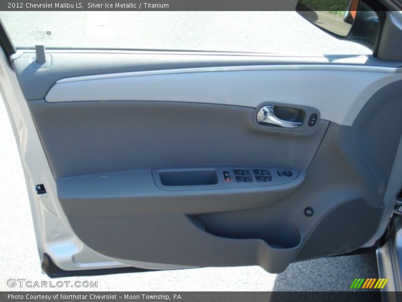 Silver Ice Metallic / Titanium 2012 Chevrolet Malibu LS