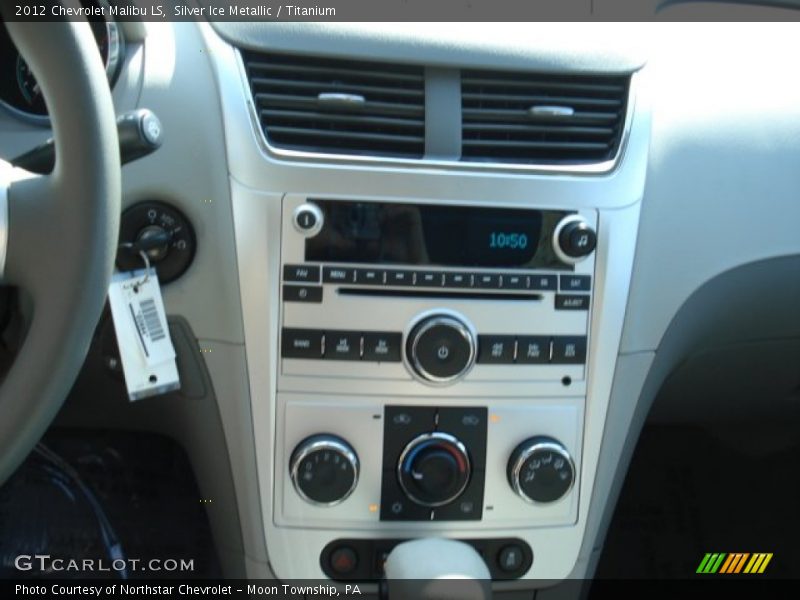 Silver Ice Metallic / Titanium 2012 Chevrolet Malibu LS