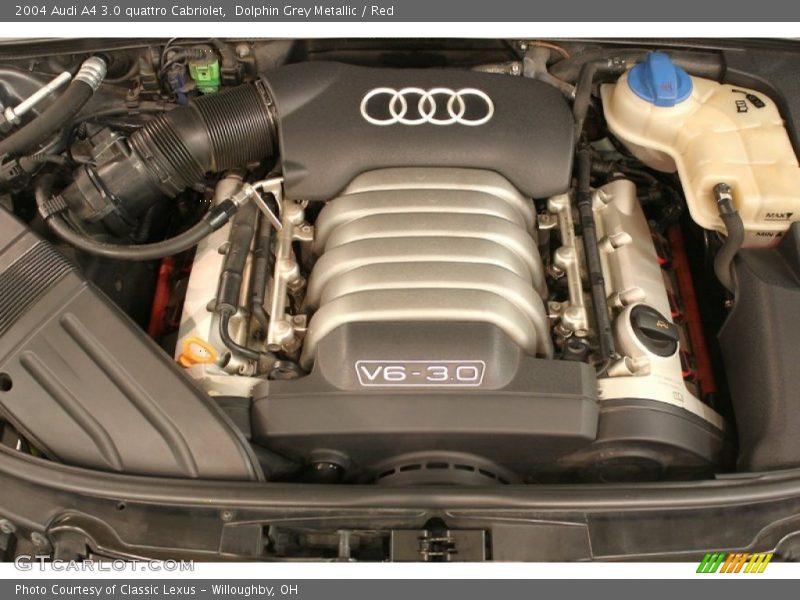  2004 A4 3.0 quattro Cabriolet Engine - 3.0 Liter DOHC 30-Valve V6