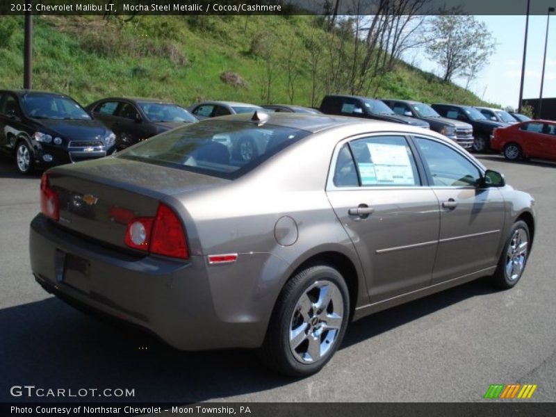 Mocha Steel Metallic / Cocoa/Cashmere 2012 Chevrolet Malibu LT
