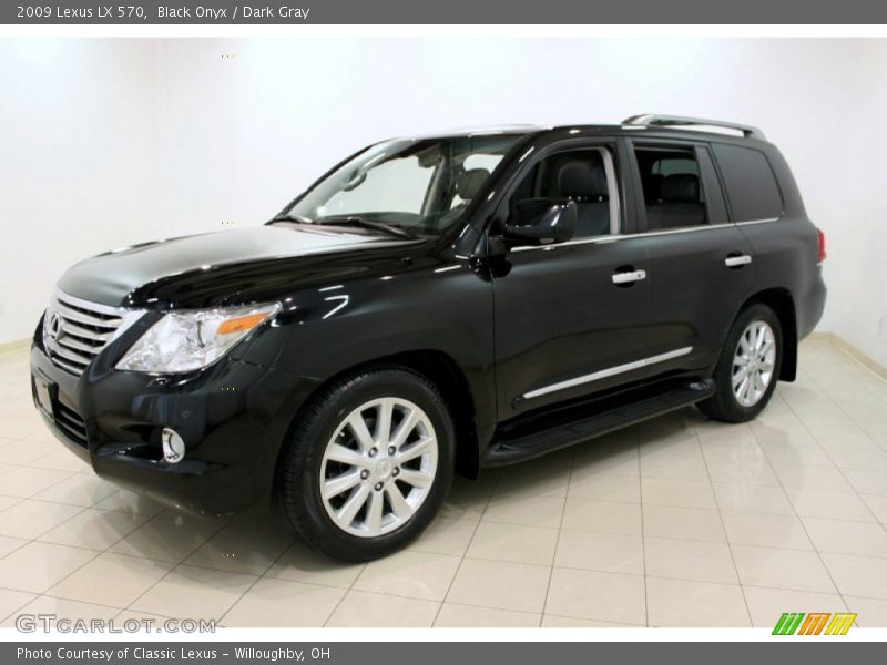 Black Onyx / Dark Gray 2009 Lexus LX 570