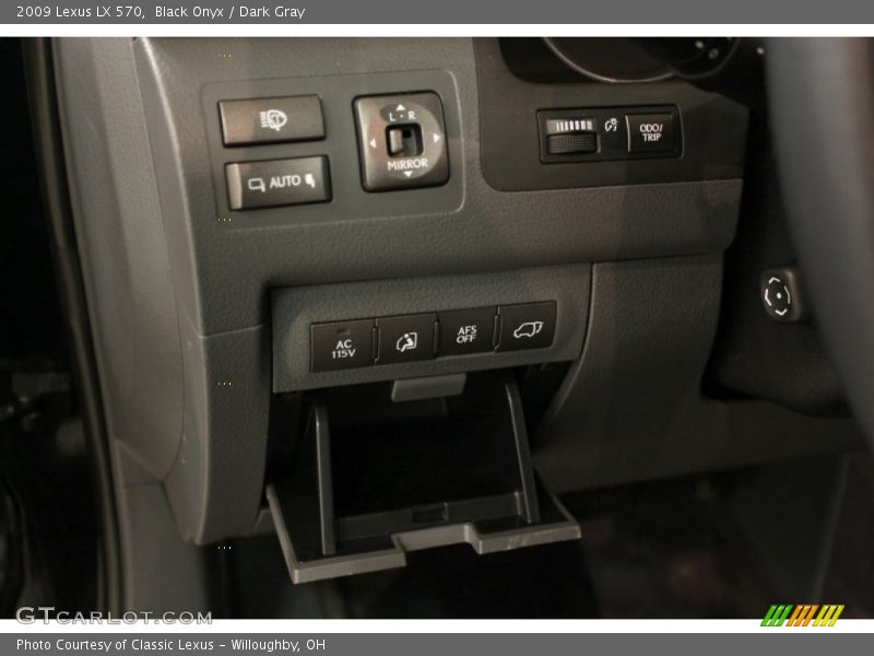 Black Onyx / Dark Gray 2009 Lexus LX 570