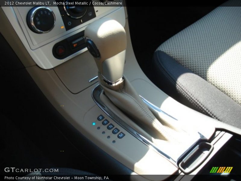 Mocha Steel Metallic / Cocoa/Cashmere 2012 Chevrolet Malibu LT