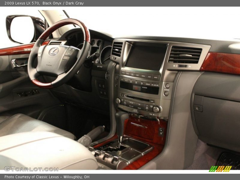 Black Onyx / Dark Gray 2009 Lexus LX 570
