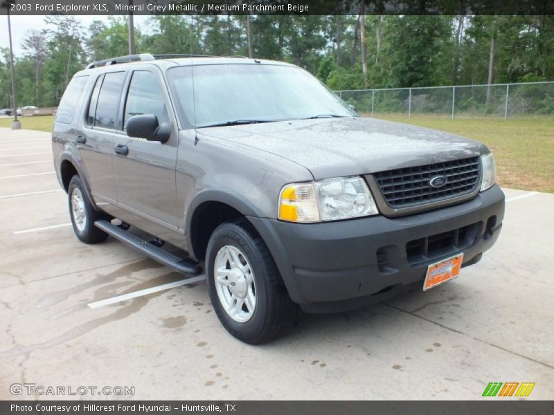 Mineral Grey Metallic / Medium Parchment Beige 2003 Ford Explorer XLS