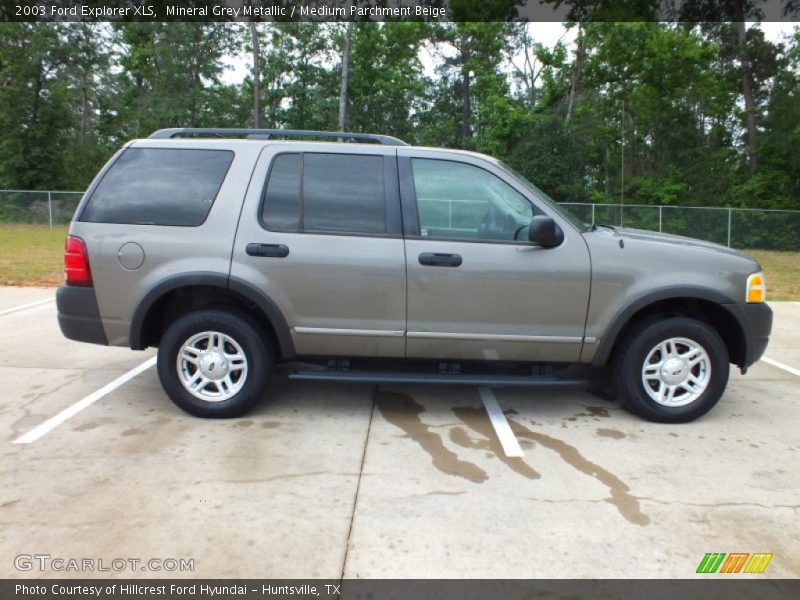 Mineral Grey Metallic / Medium Parchment Beige 2003 Ford Explorer XLS