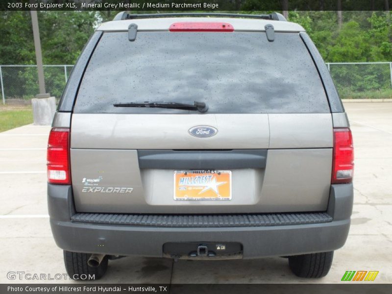 Mineral Grey Metallic / Medium Parchment Beige 2003 Ford Explorer XLS